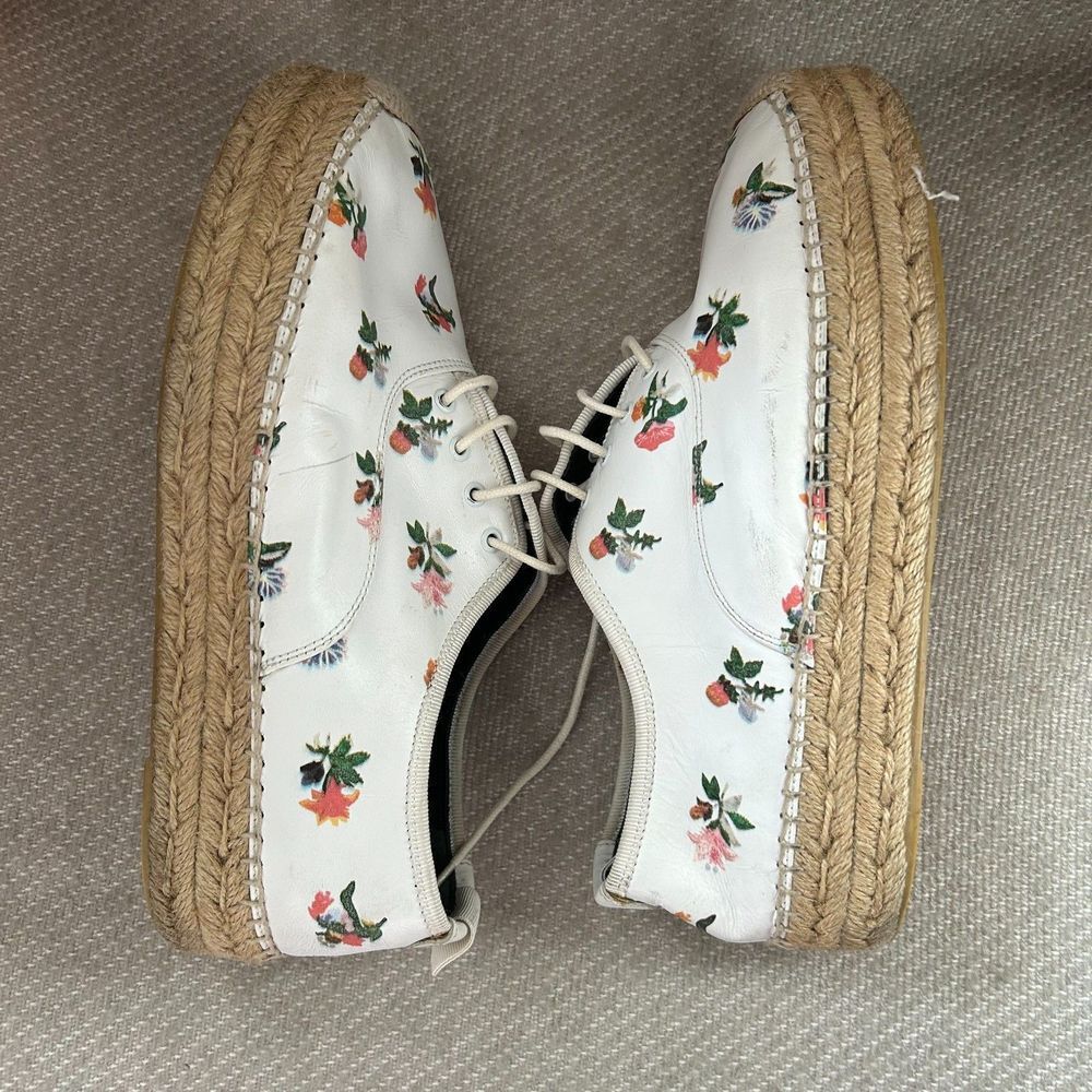 Yves Saint Laurent Prairie Floral Espadrille Sneakers - Picture 6 of 11